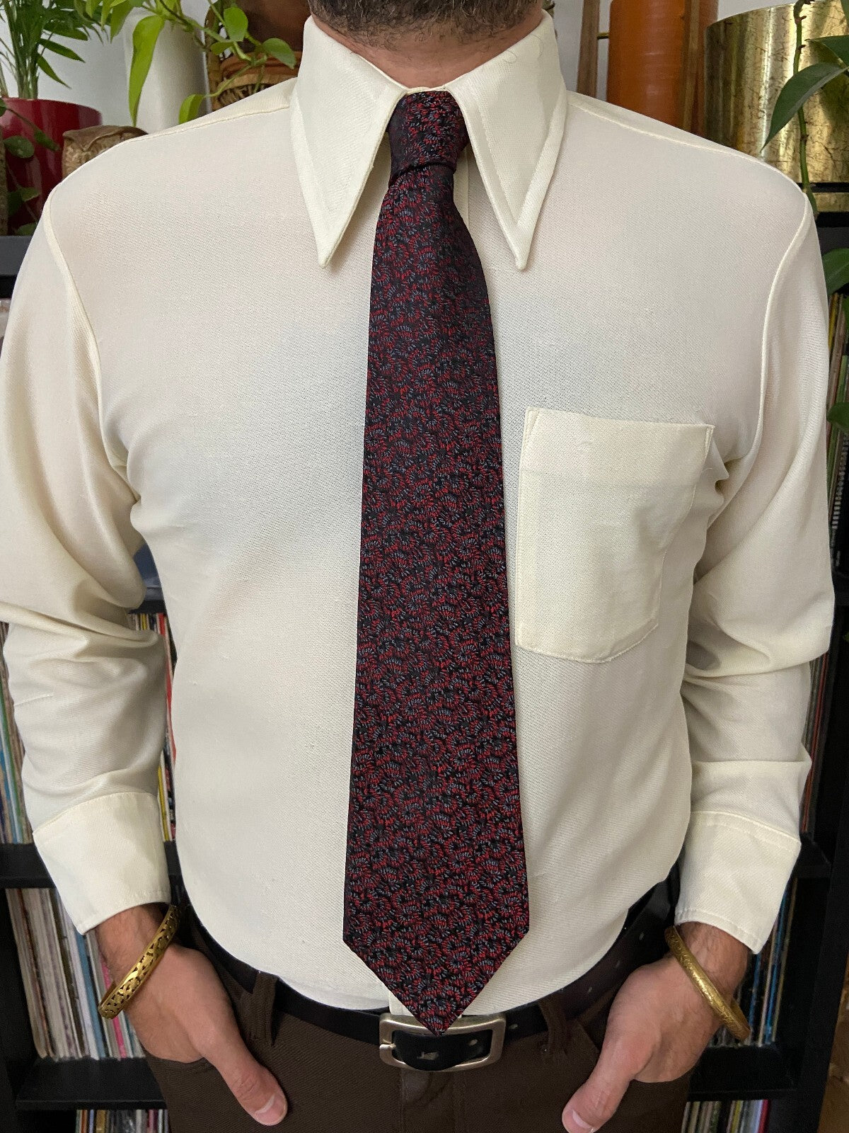 Vintage 1970s Richel Royal Silk Tie