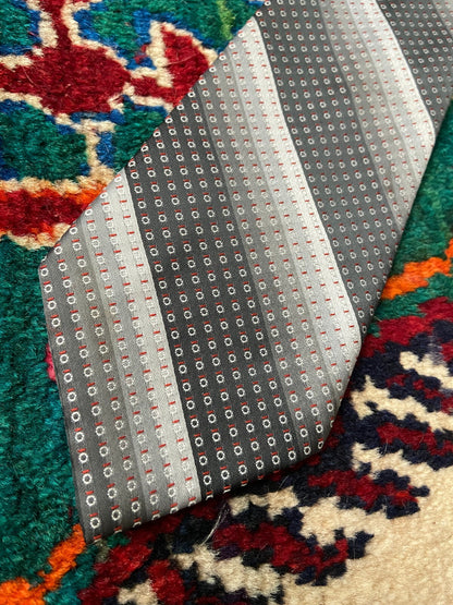 Vintage 1970s Grey St Michael Kipper Tie