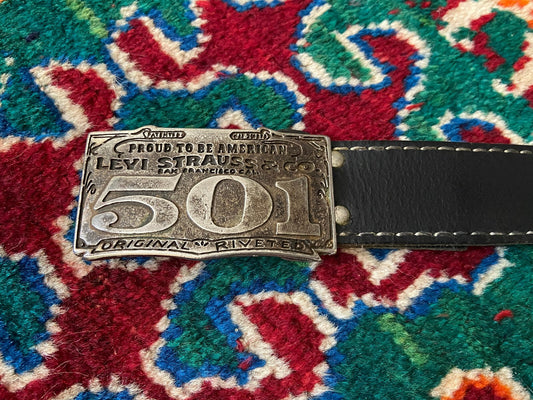 Vintage 1970s Levi's 501 Belt