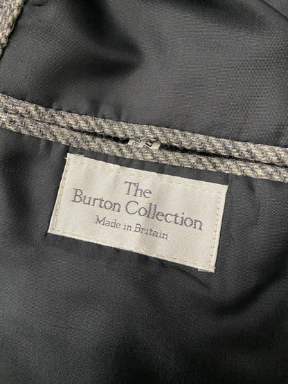 Vintage 1980s Burton Collection Tweed Blazer Jacket