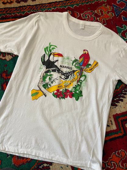 Vintage 1980s Tropical Manaus T-Shirt