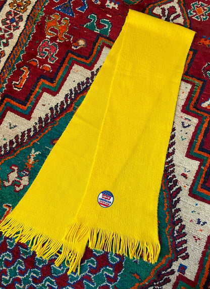 Vintage 1970s Yellow Levi's Scarf