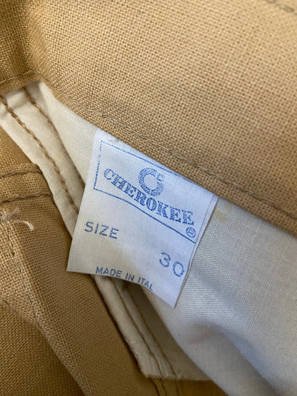 Vintage 1980s Beige Deadstock Cherokee Jeans W29