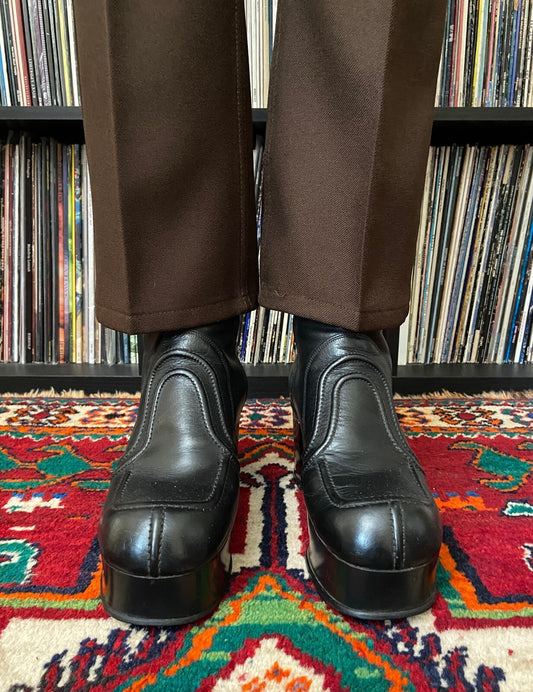 Vintage 1970s Glam Rock Dolci's Platform Boots Size UK 8.5