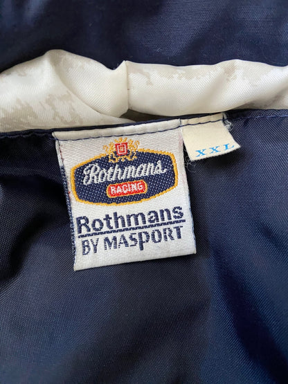 Vintage 1980s Rothmans Racing Team Puffer Jacket