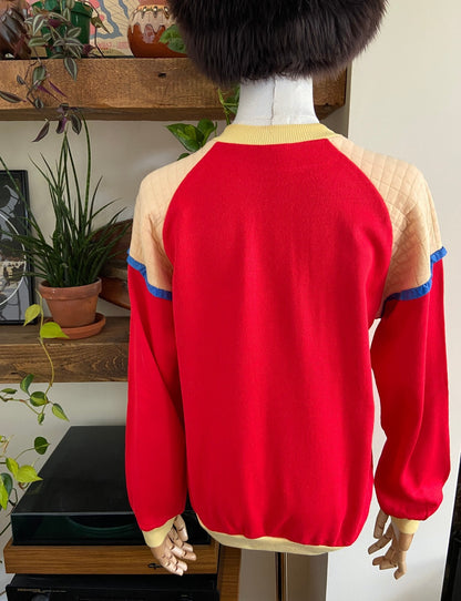 Vintage 1980s Red America Sweatshirt