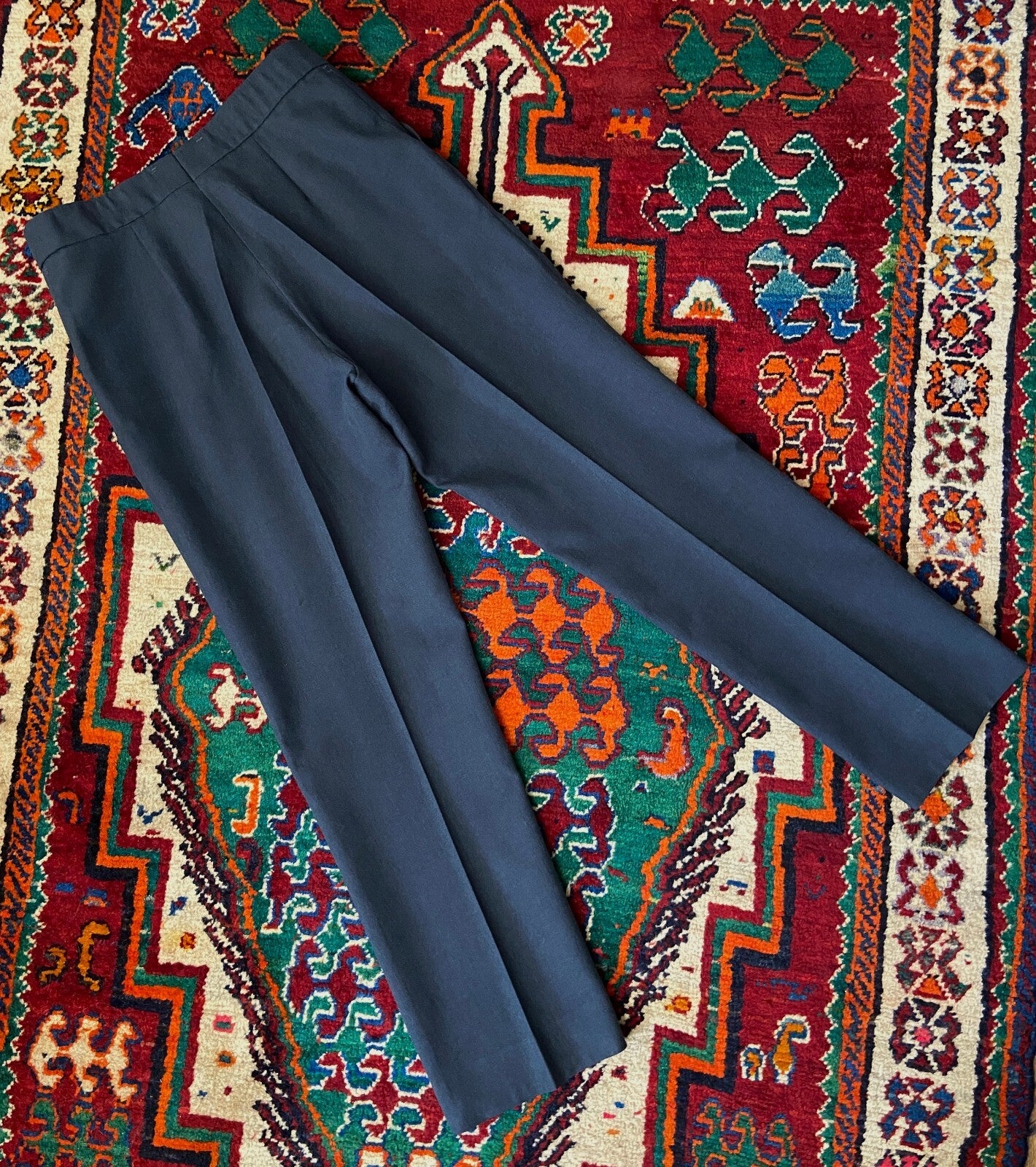 Vintage 1970s Payne's Grey Deadstock Barrack Trousers W33/L31.5