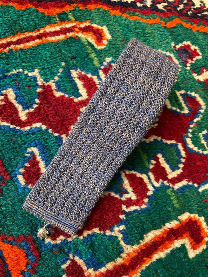 Vintage 1970s Lilac Alpaca Blend Tie
