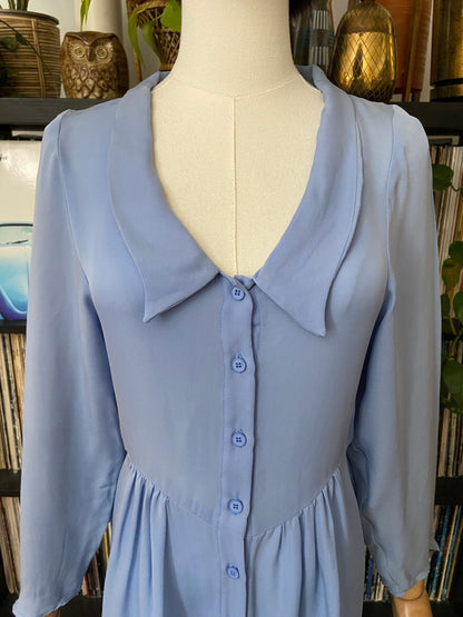 Shape Shiftr Powder Blue Mini Dress