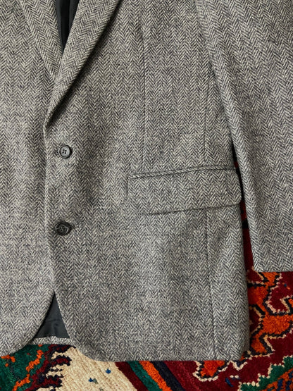 Vintage 1980s Burton Collection Tweed Blazer Jacket