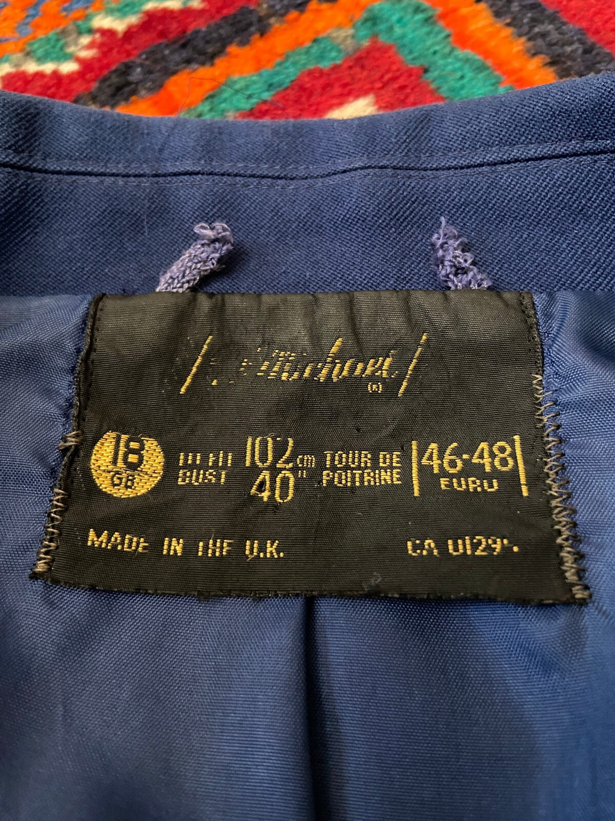 Vintage 1970s Navy St Michael Blazer Jacket