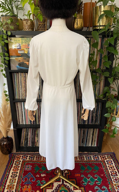 Vintage 1970s Button Up Night Dress