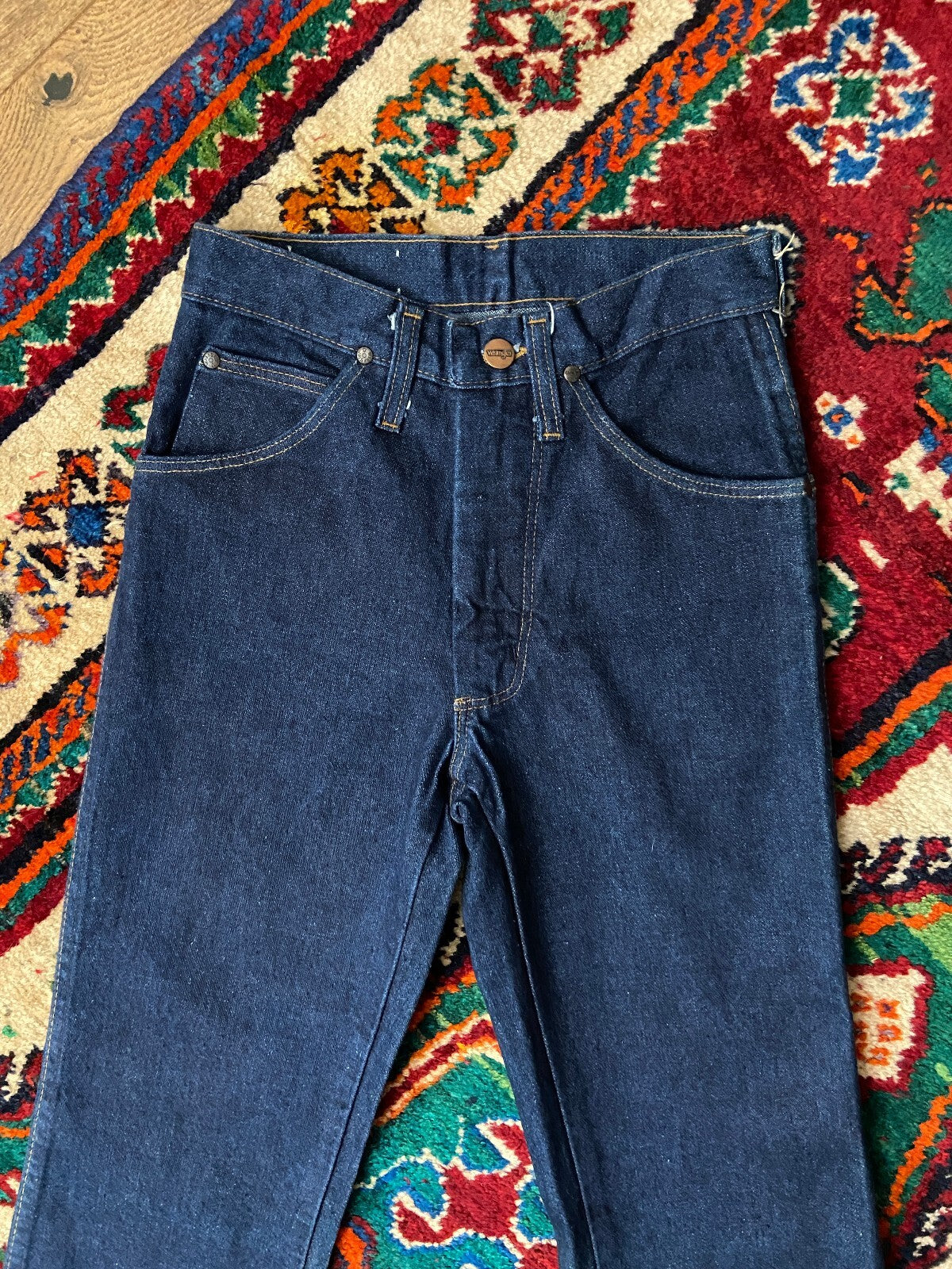 Vintage 1970s Wrangler Bluebell Jeans W26