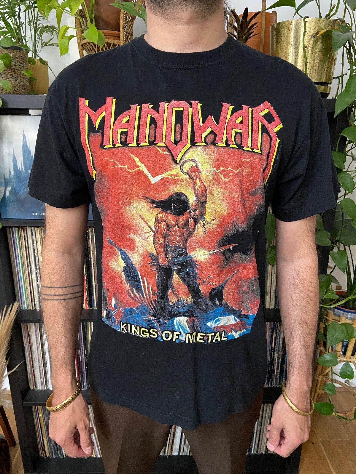 Vintage Manowar Kings Of Metal T-Shirt