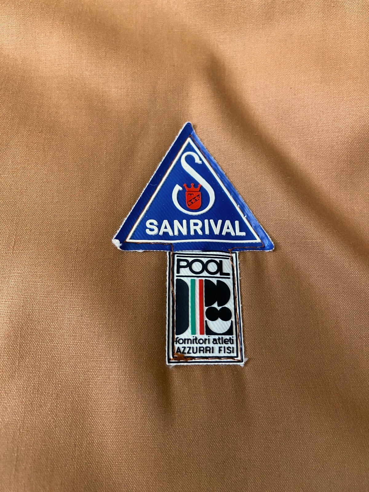 Vintage 1970s Tan Italian Ski Jacket