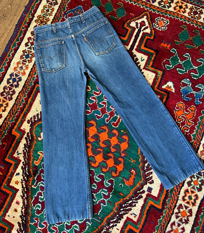 Vintage Levi's 525 Straight Leg Orange Tab Jeans W32