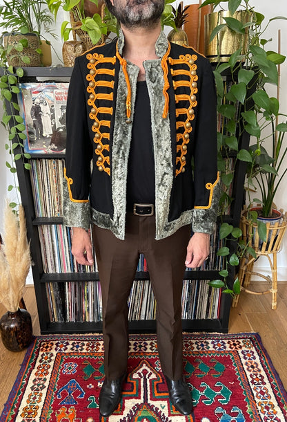 Vintage 60s Jimi Hendrix Style Hussar Jacket