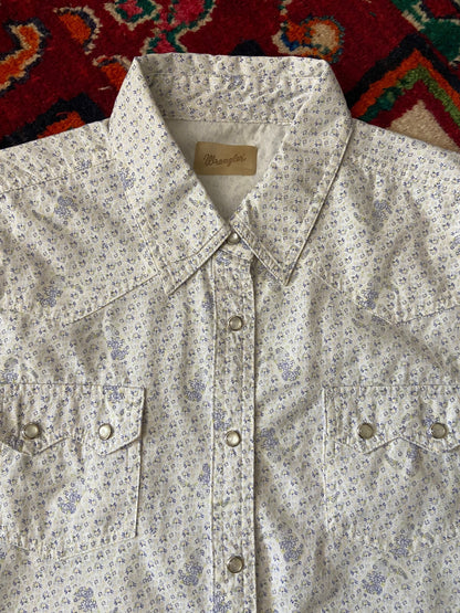 Vintage Y2K Wrangler Sleeveless Western Shirt