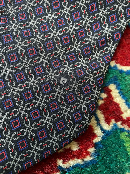 Vintage 1980s Silk Pierre Cardin Tie