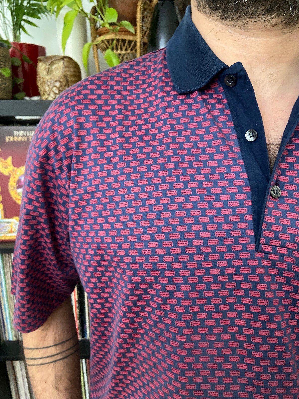 Vintage 90s Dunhill Polo Top