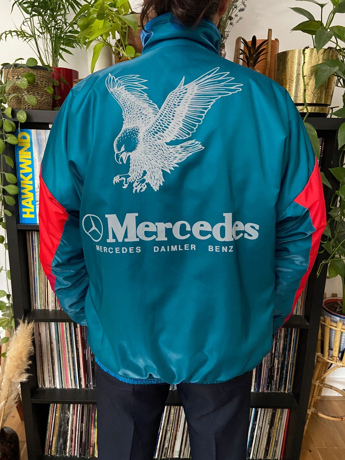 Vintage 90s Mercedes Puffer Jacket