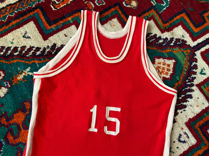 Vintage 1950s Basketball Vest