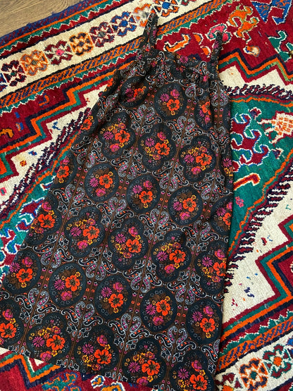 Vintage 1970s Retro Print Slip Dress