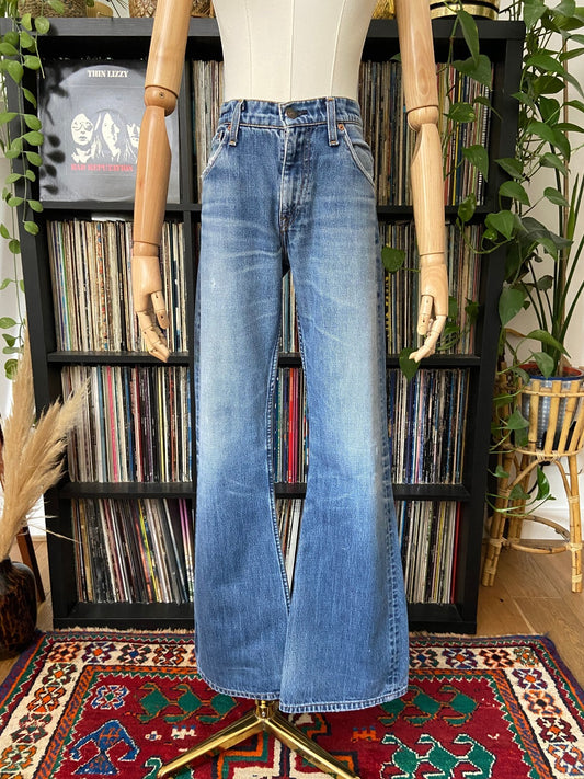 Vintage Y2K Blue Levi's Flared Jeans W32