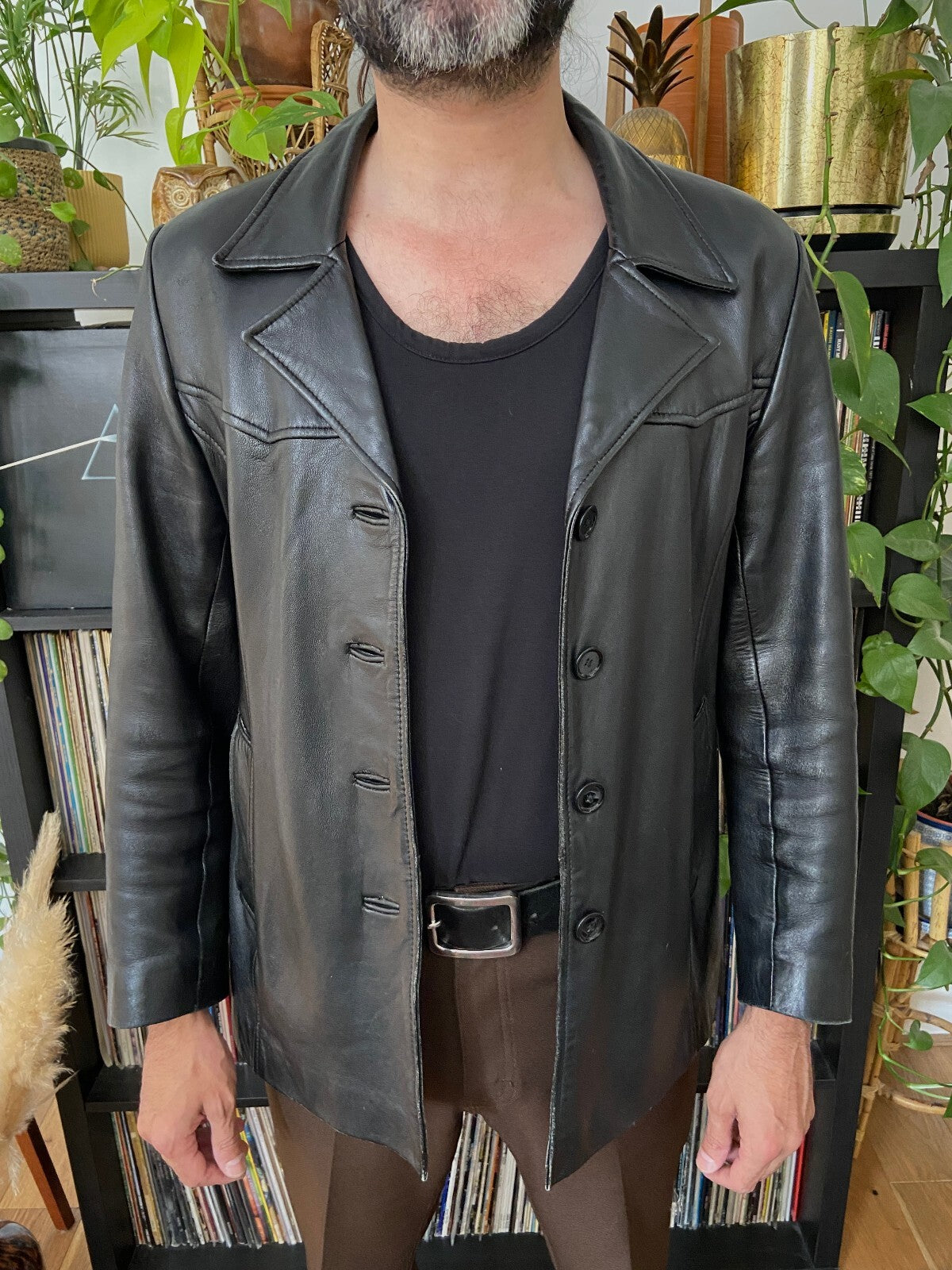 Vintage 90s Soft Leather Jacket