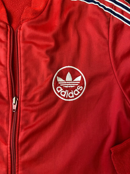 Vintage 90s Red Adidas Track Top