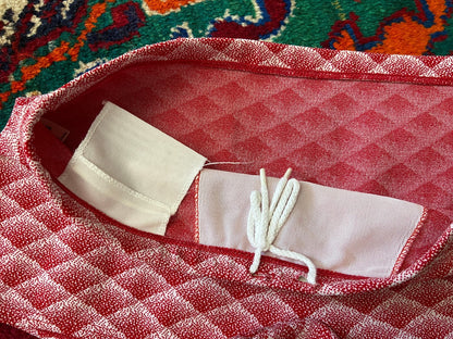 Vintage 1970s Red & White Swim Shorts