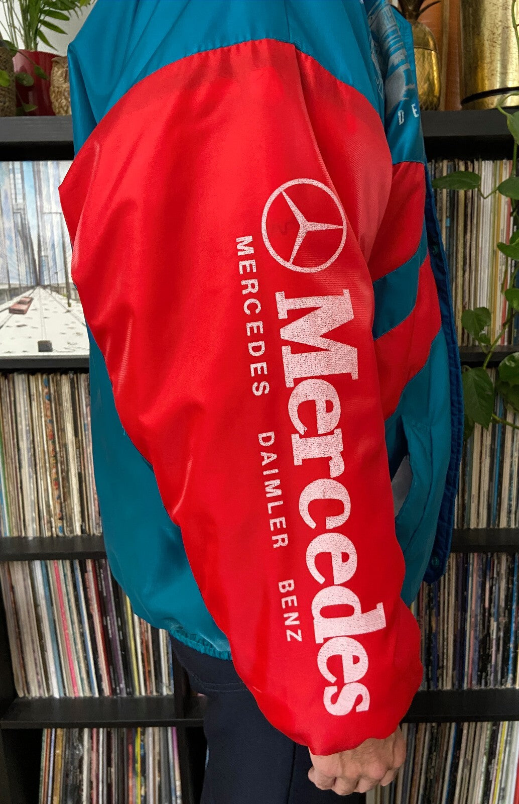 Vintage 90s Mercedes Puffer Jacket