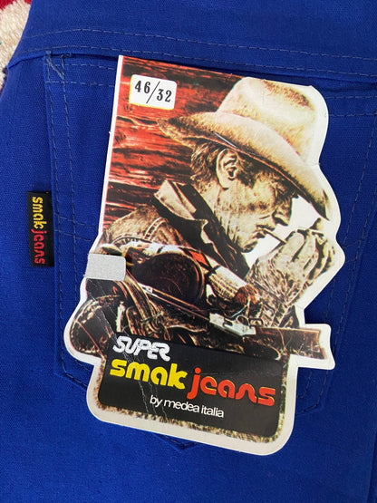 Vintage 1980s Blue Deadstock Smak Jeans W29