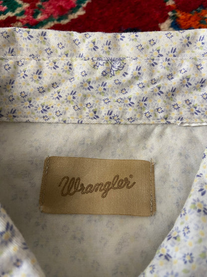 Vintage Y2K Wrangler Sleeveless Western Shirt