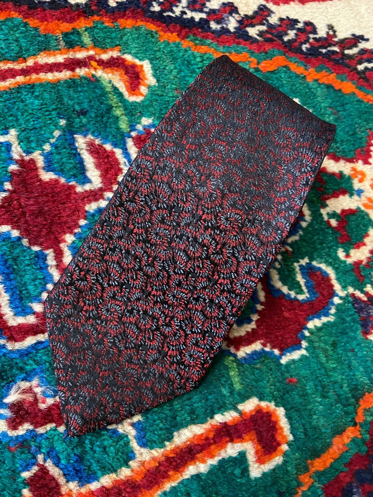 Vintage 1970s Richel Royal Silk Tie
