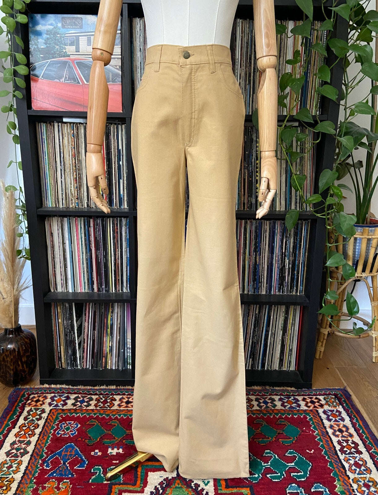 Vintage 1980s Beige Deadstock Cherokee Jeans W29