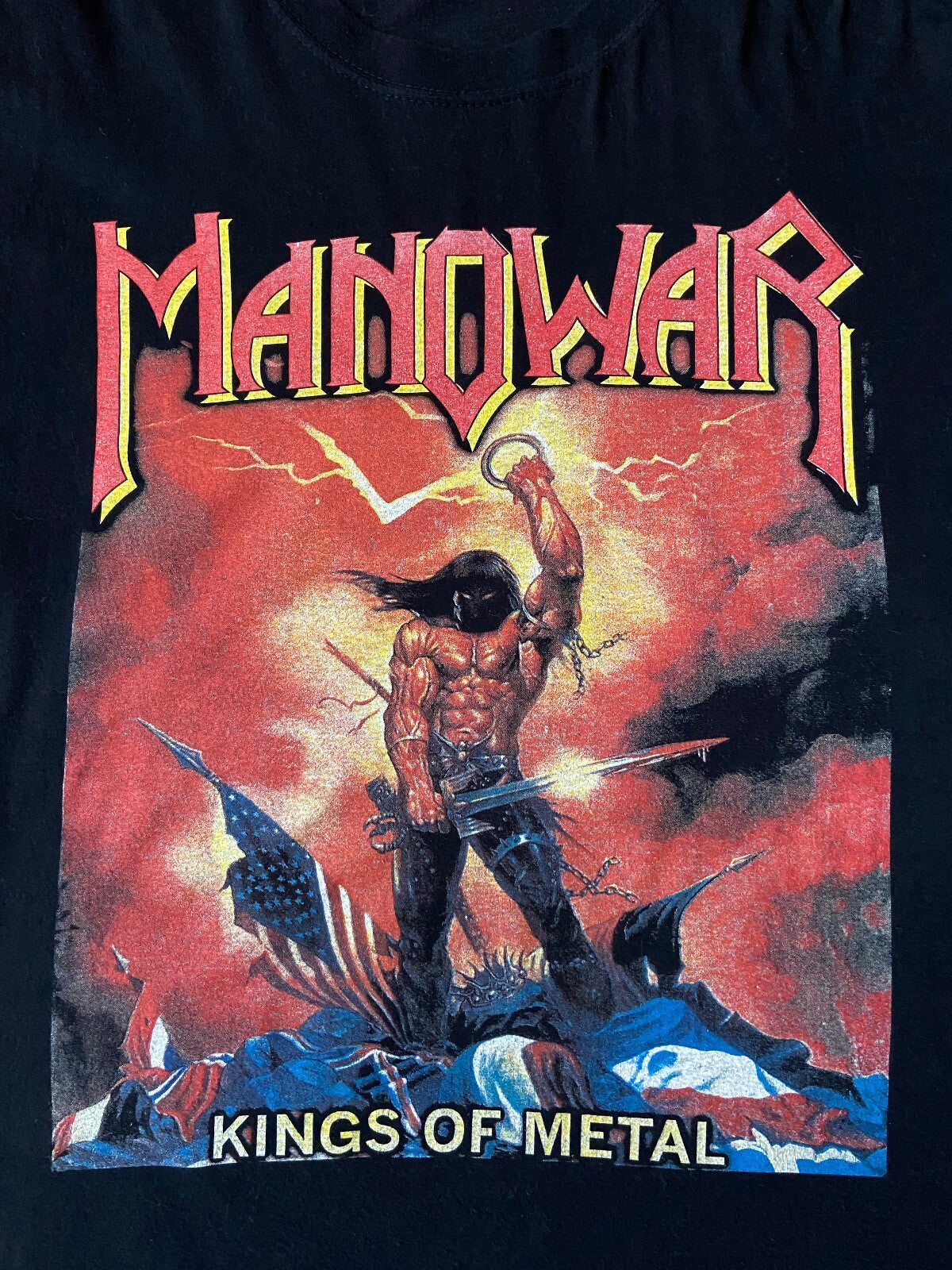 Vintage Manowar Kings Of Metal T-Shirt