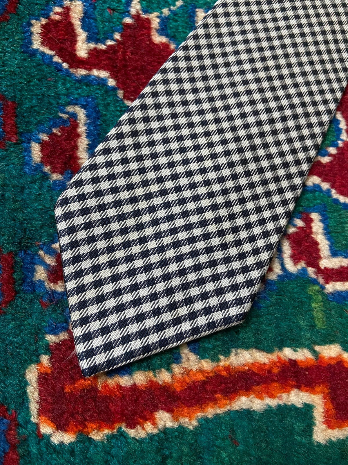 Vintage 1980s Mario Valentino Silk Tie