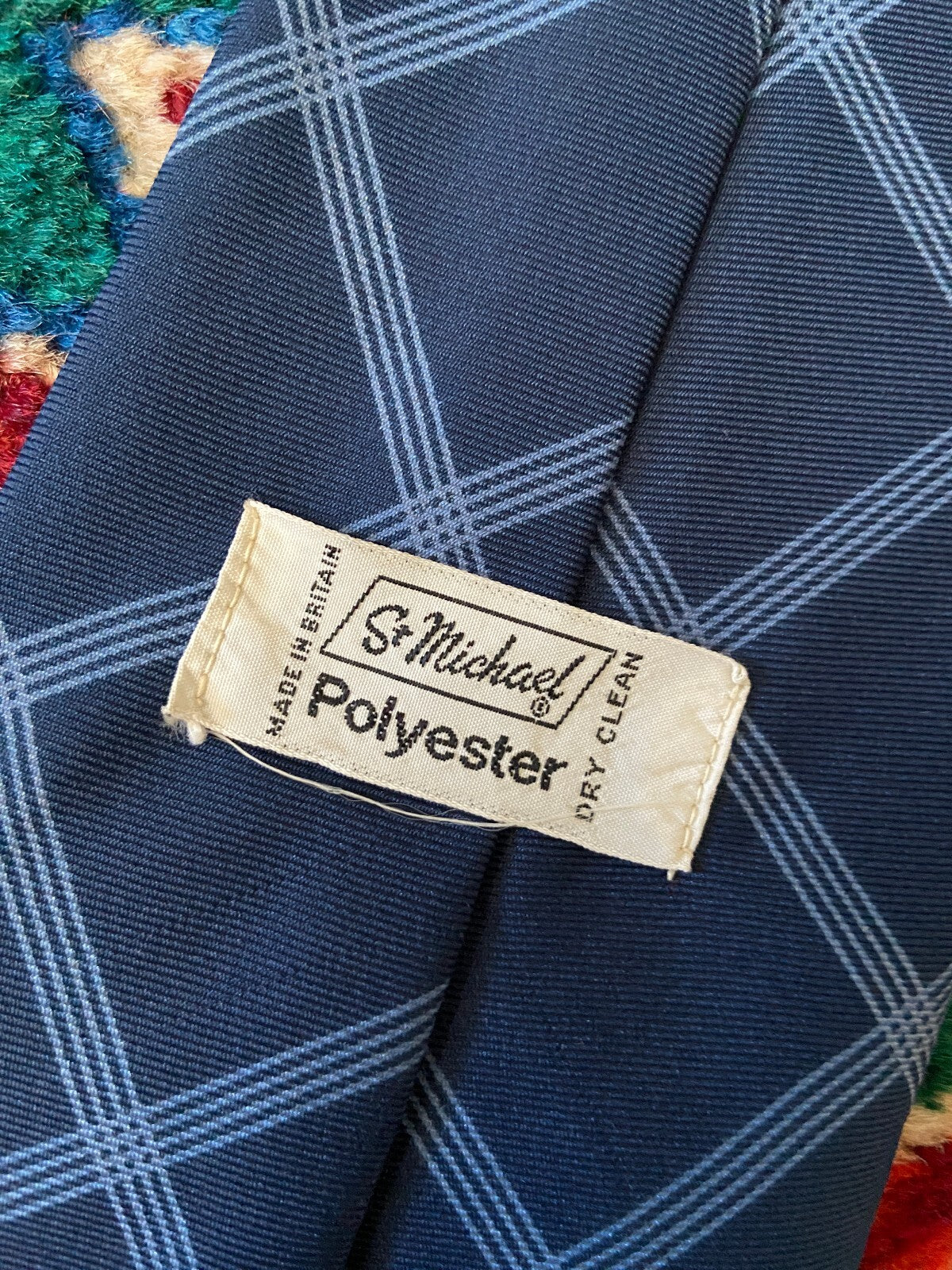 Vintage 1970s St Michael Kipper Tie