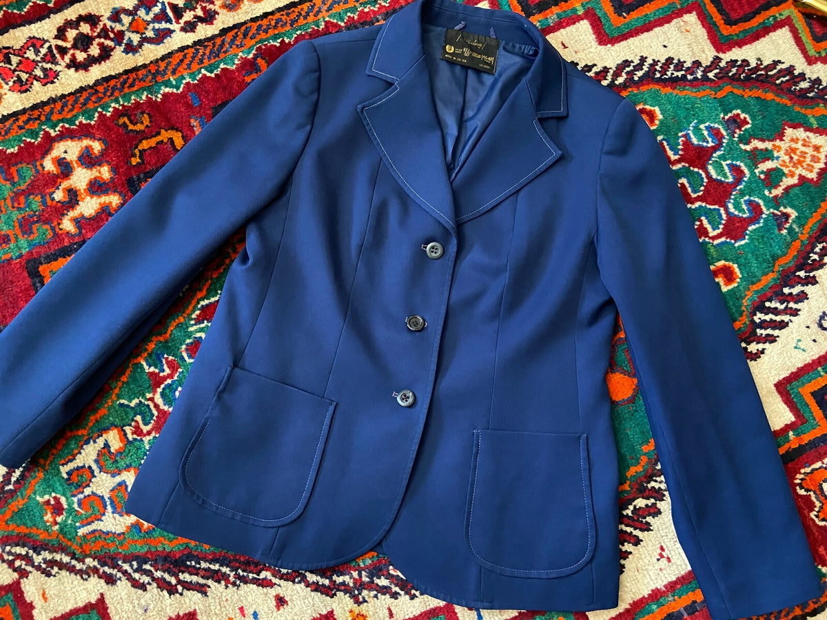 Vintage 1970s Navy St Michael Blazer Jacket