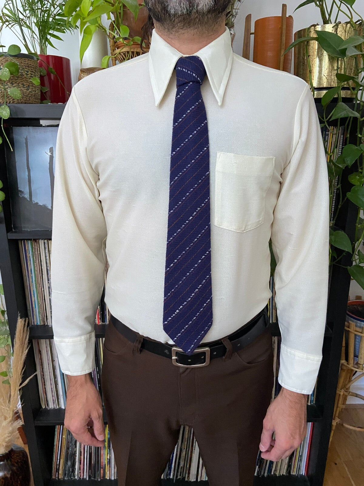 Vintage 1980s Dunhill Cashmere Tie