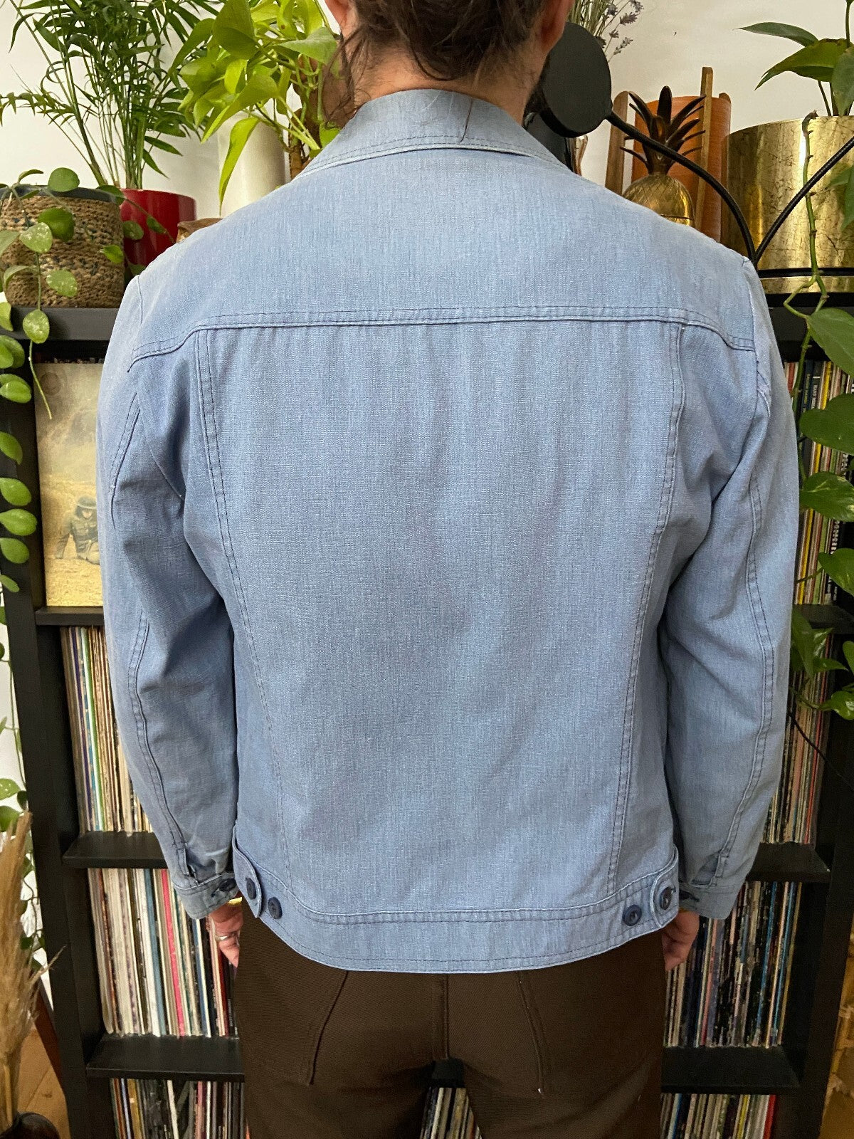 Vintage 1970s St Michael Dagger Collar Denim Jacket