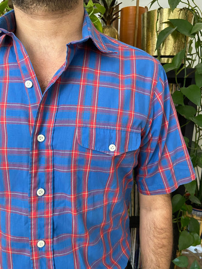 Vintage 90s Hathaway Checked Shirt