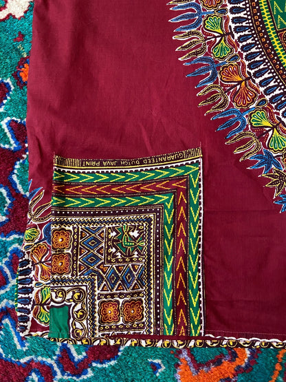 Vintage Dutch Java Print Dashiki