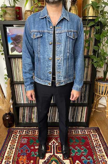 Vintage 1980s Mustang Denim Jacket