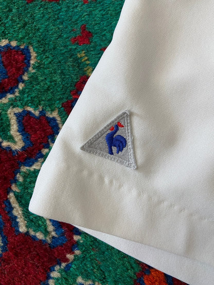 Vintage 1980s Le Coq Sportif Yannick Noah Tennis Shorts