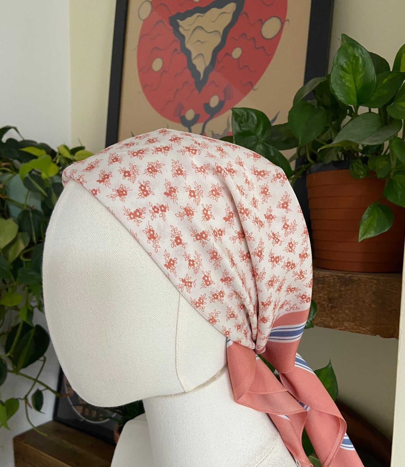 Vintage 1970s Pale Pink St Michael Scarf