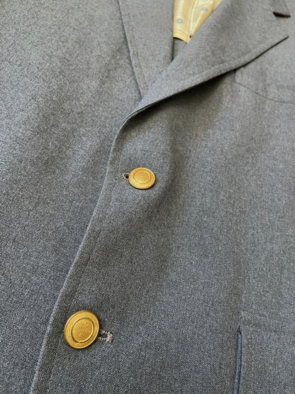Vintage 1970s Grey Sears Blazer Jacket