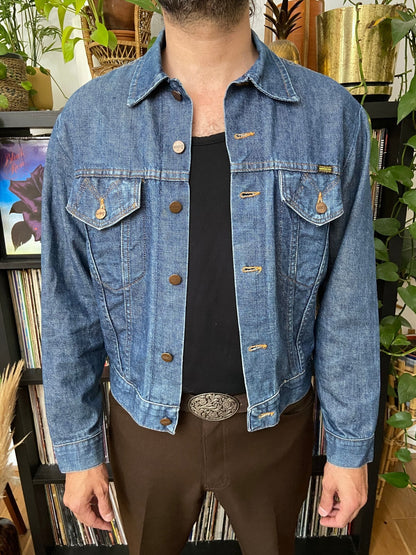 Vintage 1970s Maverick Blue Bell Denim Jacket