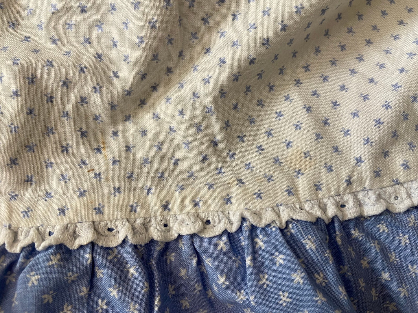 Vintage 1970s Cotton Prairie Skirt